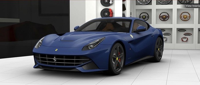 Ferrari F12 Berlinetta có đến 18 loại màu khác nhau